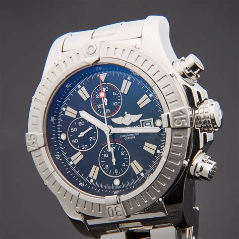 super avenger ii breitling price|pre owned Breitling super avenger.